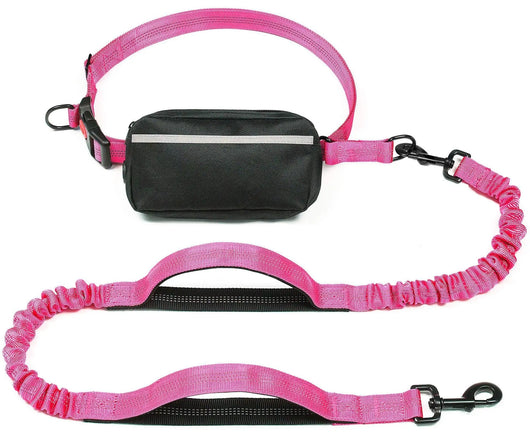Reflective Hands-Free Waist Dog Lead Teamdrop