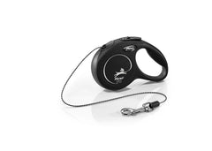 Flexi New Classic Cord Retractable Lead, X-Small 3m, Black