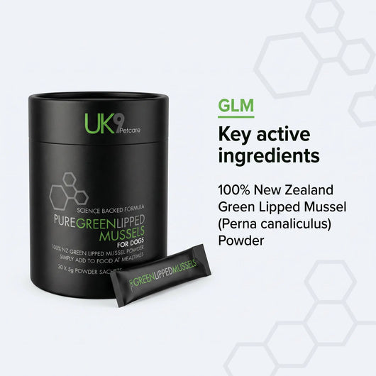 UK9 Green Lipped Mussels — 100% NZ Mussel Powder Sachets (30) UK9 Petcare