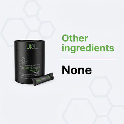 UK9 Green Lipped Mussels — 100% NZ Mussel Powder Sachets (30) UK9 Petcare