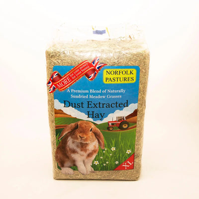 Norfolk Pastures Dust Extracted Meadow Hay, X Large (approx. 5kg)