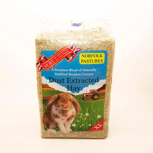 Norfolk Pastures Dust Extracted Meadow Hay, X Large (approx. 5kg)