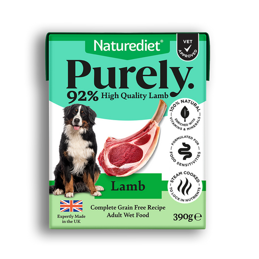 Naturediet Purely Lamb, 12 x 390g