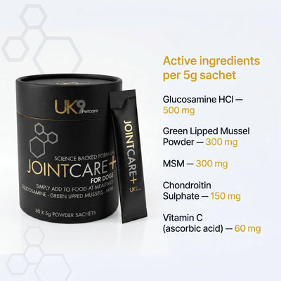 UK9 JointCare+ — Daily Joint Support Sachets (30) UK9 Petcare