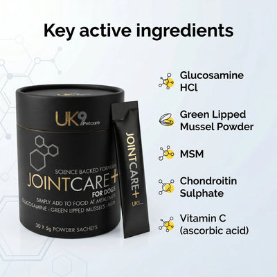 UK9 JointCare+ — Daily Joint Support Sachets (30) UK9 Petcare