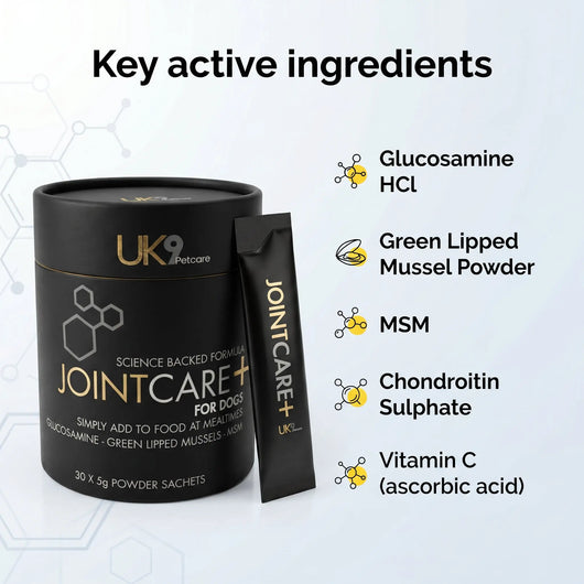 UK9 JointCare+ — Daily Joint Support Sachets (30) UK9 Petcare