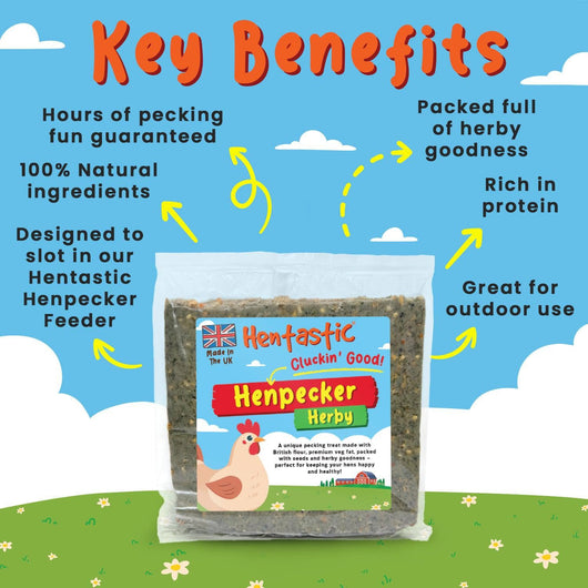 Natures Grub Hentastic Herbal Henpecker, 300g