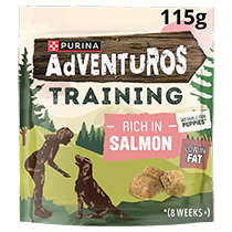 Adventuros Training Salmon Dog Treats 115g x 6 Adventuros