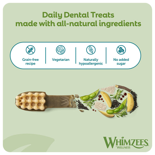 Whimzees Toothbrush Medium 12 Pack